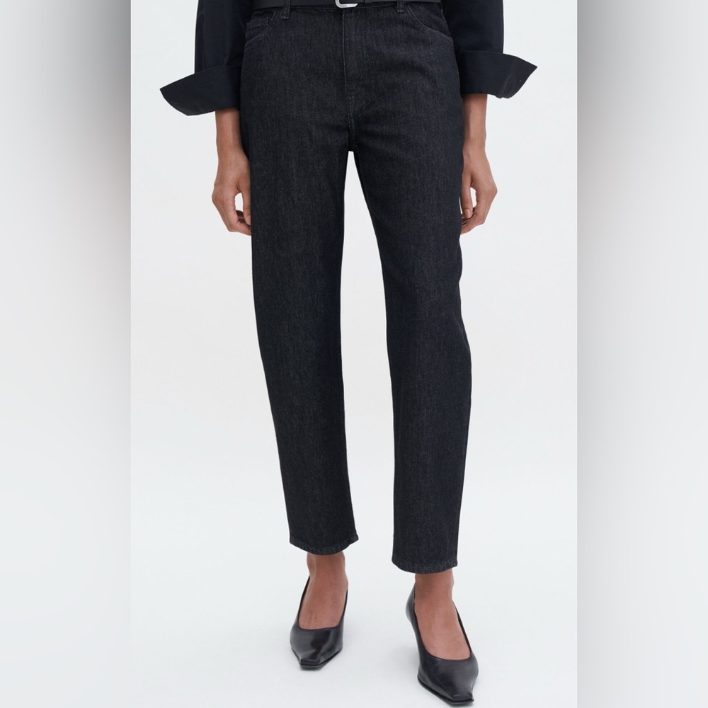 NWT Filippa K Tapered Jeans in Black
